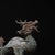 Late 19th Century Late 19th Century Gilt Bronze Dragon Turtle Statue on Wooden Stand, 1.5kg For Sale - Image 5 of 9