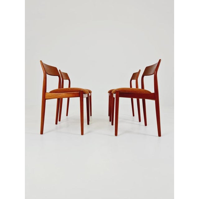 Danish Teak Dining Chairs by David Nygrens Möbelfabrik, 1960s, Set of 4 For Sale - Image 6 of 18