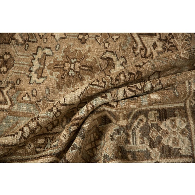 1960s Vintage Distressed Mehrivan Carpet - 7'11" x 10'8" For Sale - Image 5 of 11