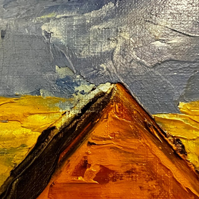 Béla Erdélyi Landscape Cityscape Painting Framed For Sale In Cleveland - Image 6 of 12