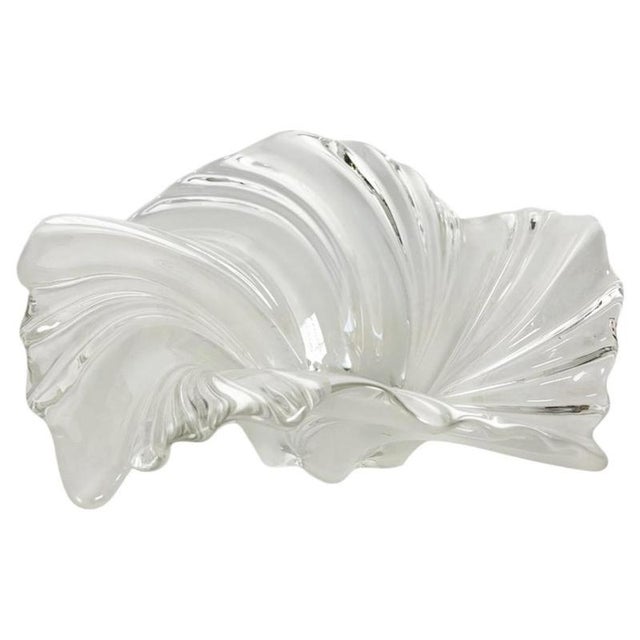 Vintage Crystal Trinket Tray, France, 1970 For Sale - Image 9 of 9