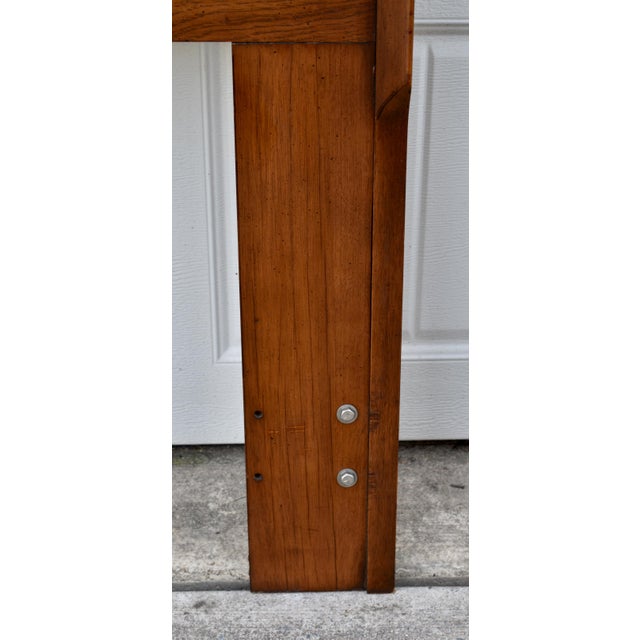Vtg. Lane Walnut & Rosewood Queen/Full Mid Century Modern Headboard For Sale - Image 11 of 13