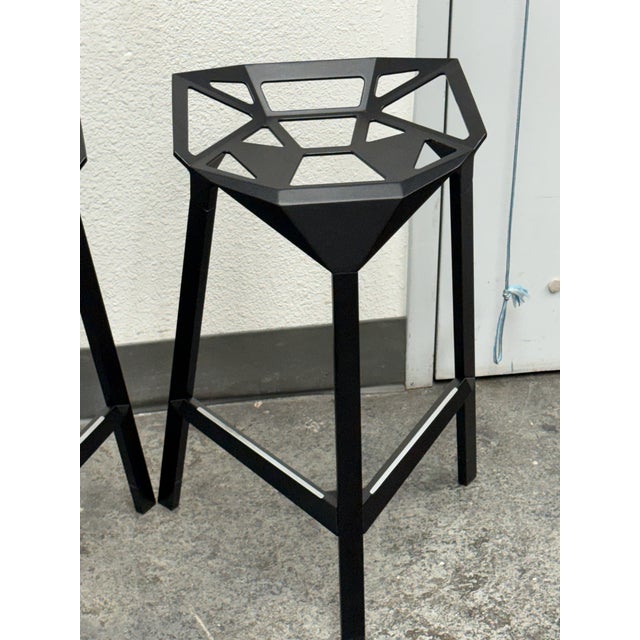 Konstantin Grcic for Magis Stool_One Counter Stools, Pair For Sale - Image 10 of 12
