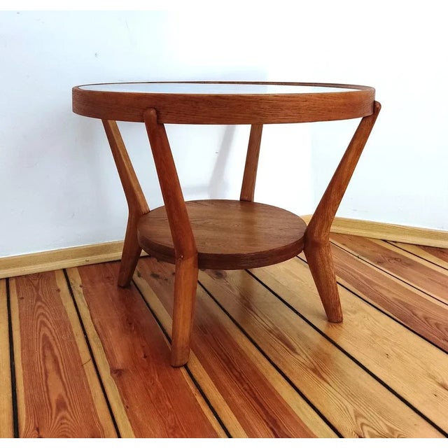 Coffee Table by K. Kozelka for Interier Praha, Czechoslovakia, 1930s For Sale - Image 3 of 9