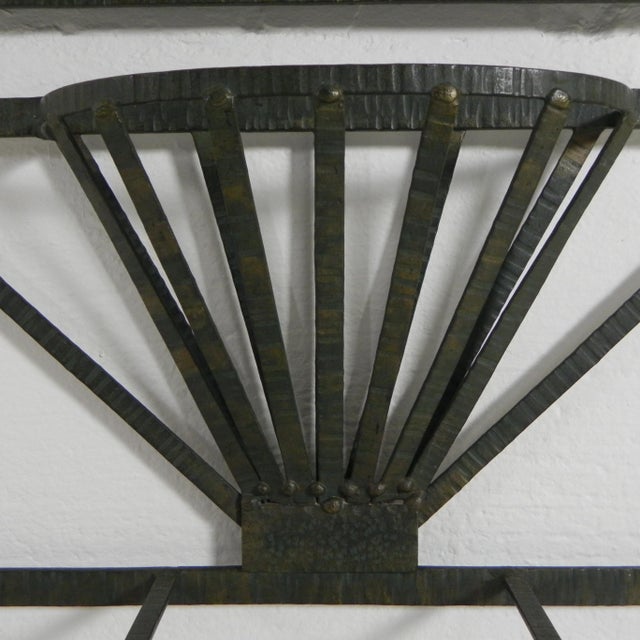 Large Art Deco Standing Wall Coat Rack, 1930s For Sale - Image 18 of 18