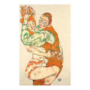 Egon Schiele Lovemaking Giclee Limited Edition