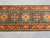 Blue and Rust Red Kazak Wool Runner Rug, Tribal Hallway Rug, 2'9" X 9'9" For Sale - Image 6 of 16