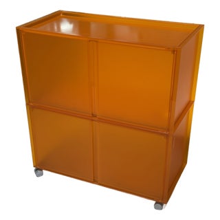 Piero Lissoni for Kartell One Storage Unit, Set of Two For Sale