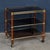 Vintage Italian Brass and Smoked Glass Drinks Trolley, 1980 For Sale - Image 16 of 17