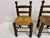 Set of French Turned Wood Chairs with Rush Seats, 1940s For Sale - Image 13 of 18