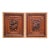 Pair of 19th Century French Carved Oak Wall Harvest Panels in Gilt Frames For Sale