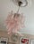 Small Pink Murano Glass Flamingo Chandeliers, Set of 2 For Sale - Image 4 of 9
