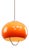 Space Age Orange Jolly Pendant Lamp by Luigi Massoni for Guzzini, 1960s For Sale