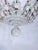 1950s Italian Hand Cut Glass Dish Basket Chandelier For Sale In New York - Image 6 of 7