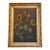 Antique Victorian Sunflower Oil Painting, 19th Century Floral Still Life in Gilt Frame For Sale