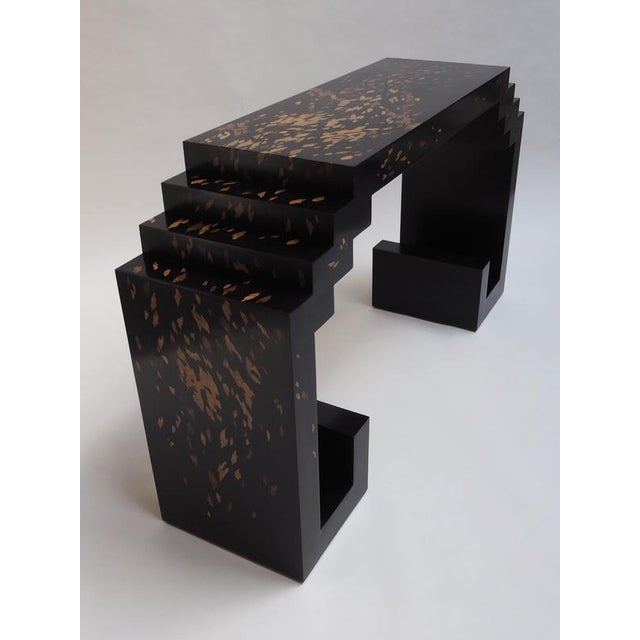 Not Yet Made - Made To Order Mont Marquetry Console Table by Studio Karen B For Sale - Image 5 of 11