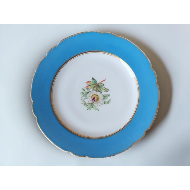Paris Porcelain Dessert Plates, 19th Century, Set of 6 For Sale - Image 15 of 18