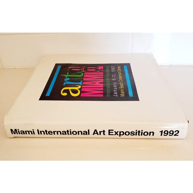 Fabulous Vintage ART MIAMI hardcover book of the Miami International Art Exposition held in January 1992 at the Miami...