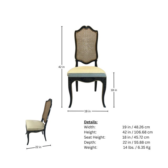 Vintage Louis XV French Style Desk and Chair Drexel Heritage For Sale - Image 16 of 16