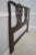 Chippendale Drexel Heritage 18th C. Classic Queen or Full Size Mahogany Headboard For Sale - Image 3 of 11