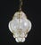 1950s Venini Amazing Venetian Lantern in Murano Reticello Glass For Sale - Image 4 of 12