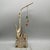 Vintage Chinese Brass Water Pipe / Tobacco Pipe With Figural Relief & Chain For Sale - Image 9 of 9