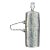 Antique Sterling Silver Cylindrical Vesta Match Safe For Sale