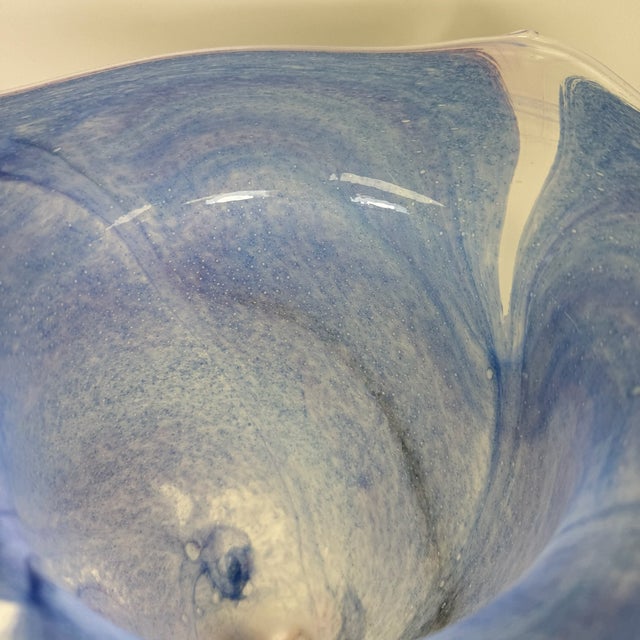 Large Limited Edition Murano Glass Vase by Vito Seguso, 1987 For Sale - Image 11 of 13
