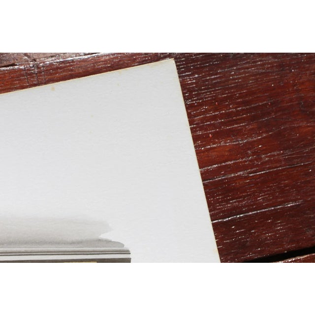 Paint 1960s French Librairie Shopfront Gouache Design Project For Sale - Image 7 of 13