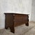 A characterful carved oak blanket box with Arts & Crafts and Gothic Revival influence, dating from the early 20th century....