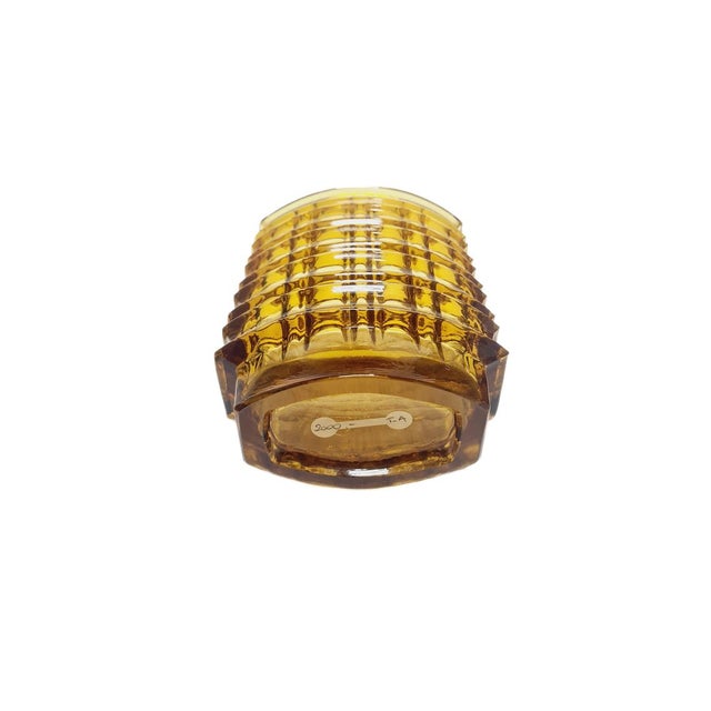 1970s New Look Optical Vase by Jan Sylwester Drost for Ząbkowice Glassworks, 1970s For Sale - Image 5 of 11