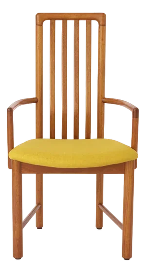Vintage Danish Teak Armchair by Hans J. Frydendal, 1970s