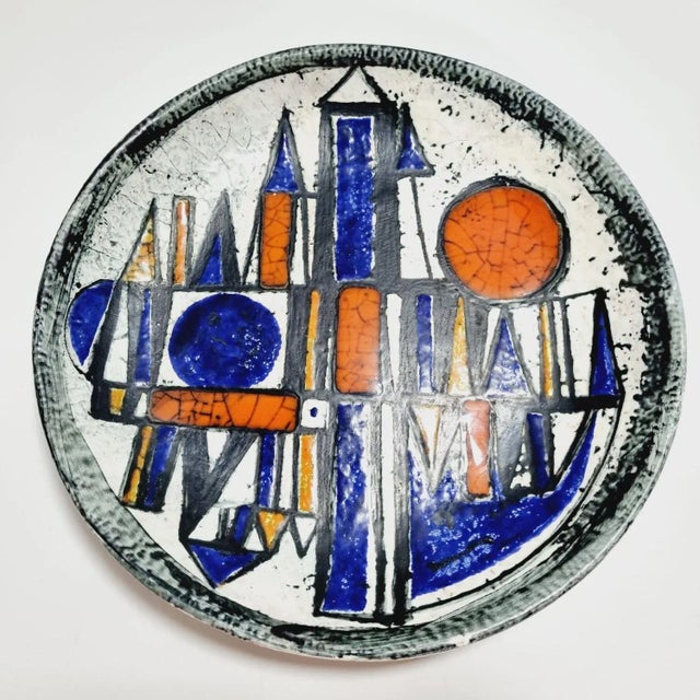 Mid-Century Modern Industrial Wall Plate, 1970s For Sale - Image 3 of 14