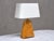 Mid-Century Modern Mustard Yellow Chamotte Table Lamp by Gunnar Nylund for Rörstrand, 1950s For Sale - Image 3 of 14