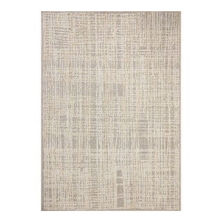 Amber Lewis x Loloi Bexley Rug in Natural / Dove 4'-0" x 6'-0" Accent Rug For Sale
