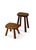 Vintage Artisan Stools by Atelier André Smalle, Belgium, 1960s, Set of 2 For Sale - Image 10 of 10