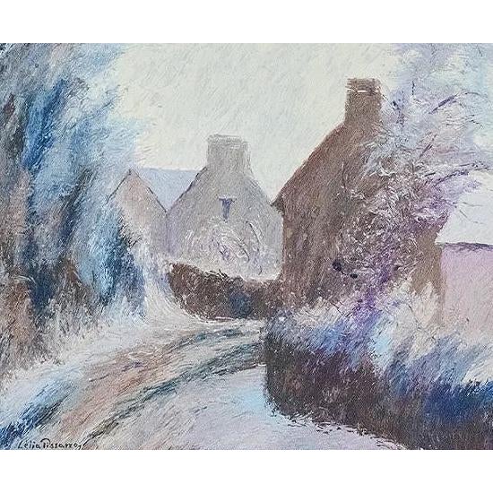 Contemporary Lelia Pissarro (- Us (Nous), From the Kalla's Series, Oil on Canvas For Sale - Image 3 of 3