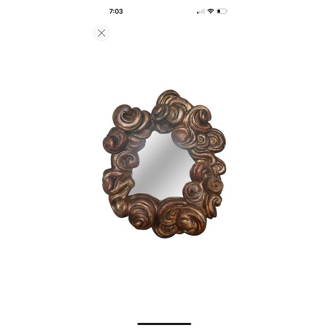 Baroque 19th Century Italian Baroque Cloud Mirror For Sale - Image 3 of 9