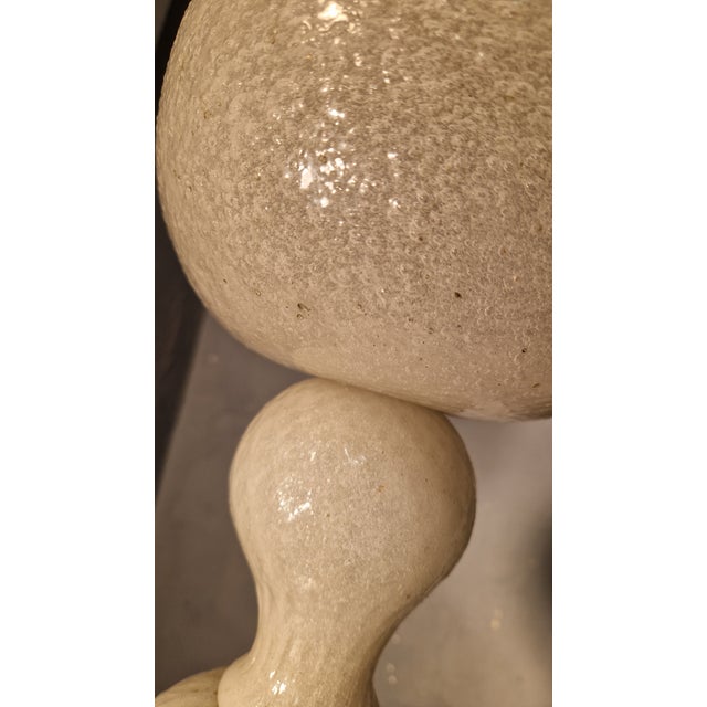 Floor Lamp in Pulegoso Wood and Glass with Mirrored Base from Barovier & Toso, 1940s For Sale - Image 10 of 12