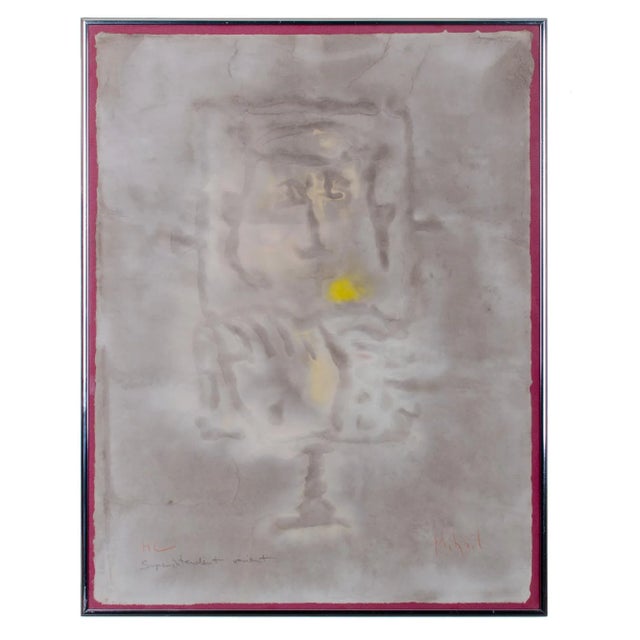 Paper Abstract Painting, Superintendent Variant by Mihail Simeonov For Sale - Image 7 of 7