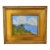 Marc M. Graison, California Coastal Landscape "Coastal Beauty" Painting Including the Antiqued Gold Wood Frame For Sale