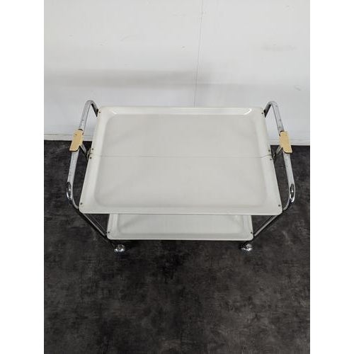 Vintage Mobile Service Cart For Sale - Image 3 of 9