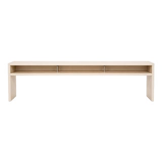 Vintage Cream Console Table For Sale