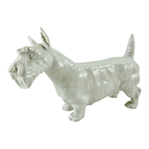 Meissen Blanc De Chine Porcelain Scottish Terrier