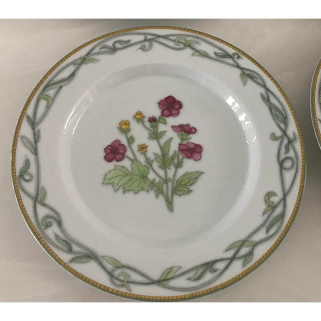 Set of Eight “Tivoli Gardens” by Dansk salad/dessert plates. Manufactured fr4on 1996-1998 Made in Japan No evidence of...