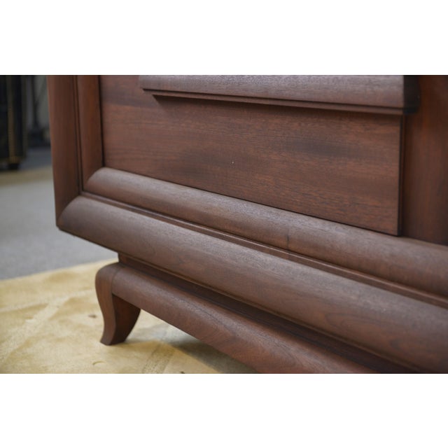 Brown Mid-Century Mahogany Sideboard, 1950s For Sale - Image 8 of 12