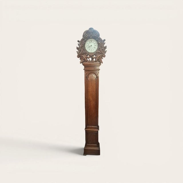 Brown Saint Nicholas of Aliemont Clock, 1890 For Sale - Image 8 of 8