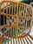 Late 20th Century Late 20th Century Pair of Rattan Fan Back Lounge Chairs For Sale - Image 5 of 5