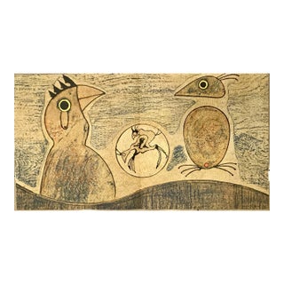 Max Ernst Original Lithograph Frontispiece Signed 1977 For Sale