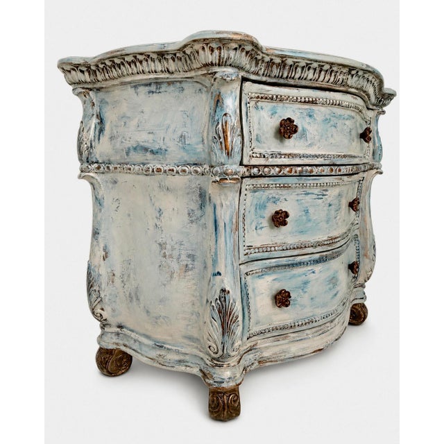 Bleu Céleste is an original Maison Martine creation — a vintage chest of drawers individually transformed and artistically...